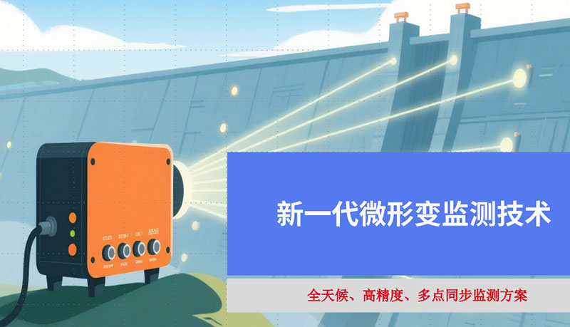 新一代微形变监测雷达动态感知0.01毫米形变